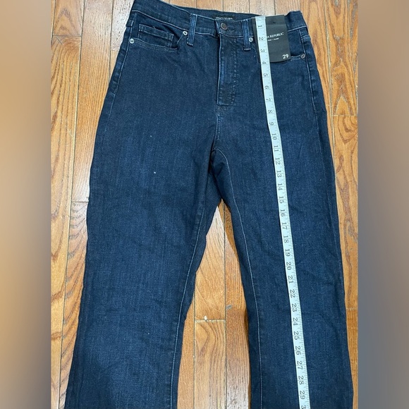 Banana Republic Dark Indigo Flare Jeans - Picture 6 of 12